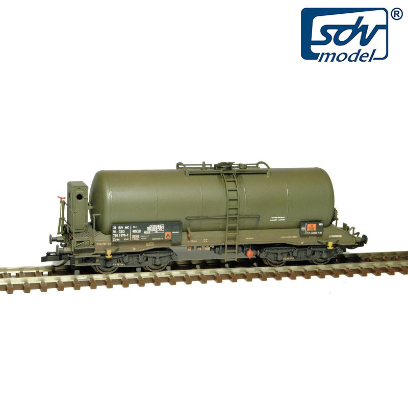  TT SDV 12107 Stavebnice Zaes 30 ČSD kotlový vůz