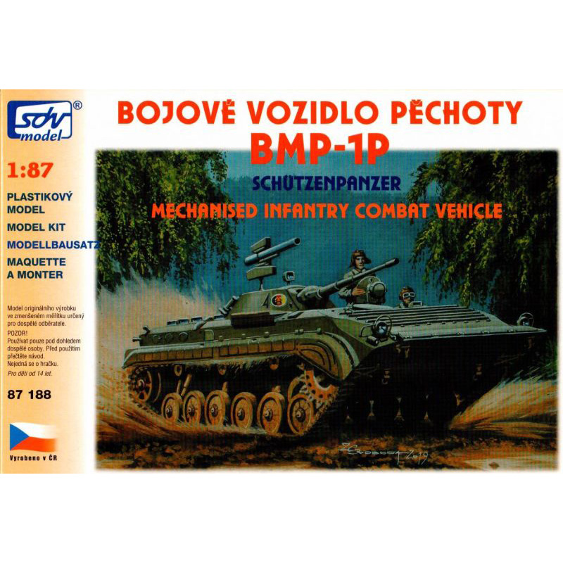 H0 SDV 87188 BMP-1P Bojové vozidlo pěchoty