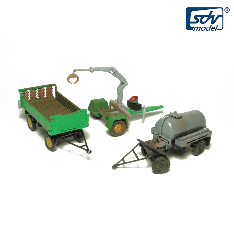 H0 SDV 494 Zemědělský set s koňmi