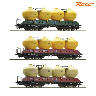 H0 Roco 6600236 Set vozů Uacs/Raj ČSD 2 ks
