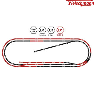 N FLEISCHMANN 919012 Kolejový set D1