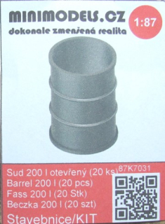 H0 MNM sud 200l otevřený (20ks)