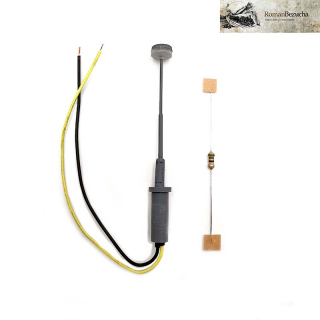TT RB 636 Lampa parková šedý sloup šedý kryt, LED teplá bílá