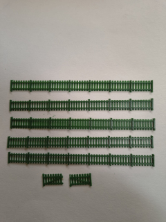 TT FK 34  plot laťkový + brána 660cm zelená