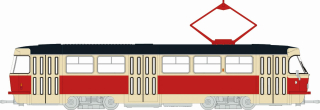 H0 Brekina 64501 tramvaj Tatra, Chemnitz