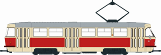 H0 Brekina 64503 tramvaj Tatra, Schwerin