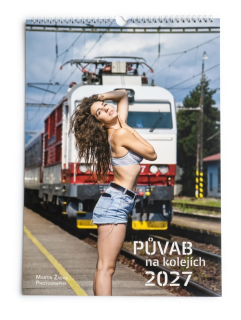 Kalendář 2027 Půvab na kolejích