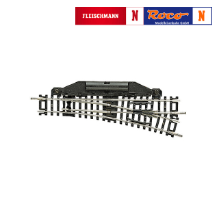 N Fleischmann 22267 výhybka 15st. ruční, pravá