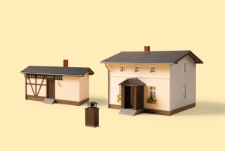 H0 Auhagen 11457 Strážní domek s přístavkem