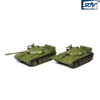 TT SDV 12101 Stavebnice Střední tank T-54B/T-55A 2 ks