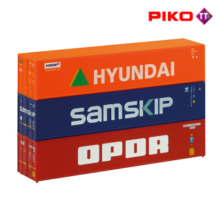 TT Piko 46101 3x kontejner 40